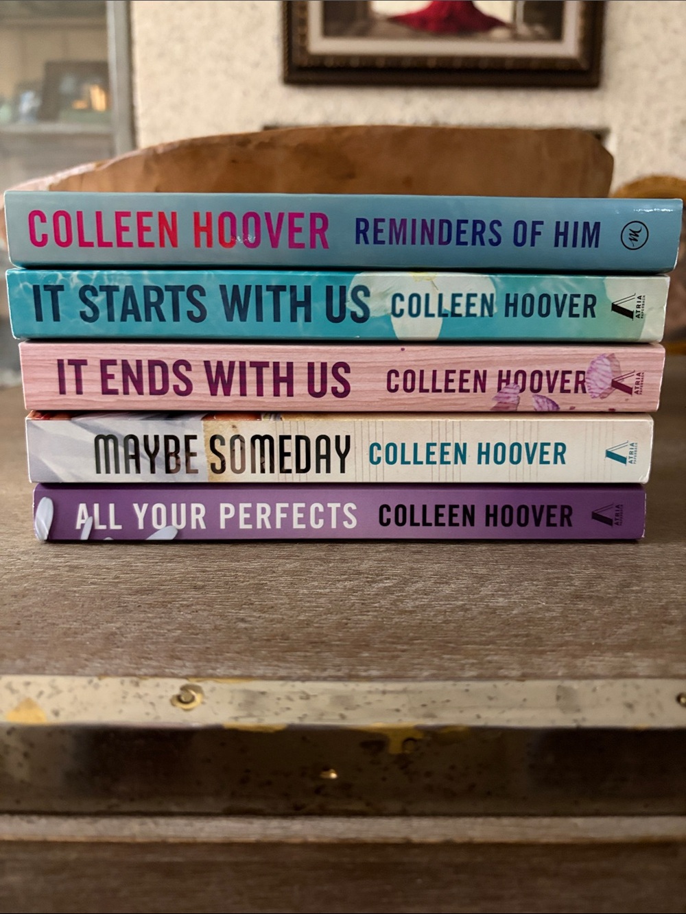 5 Colleen Hoover Paperback Novels